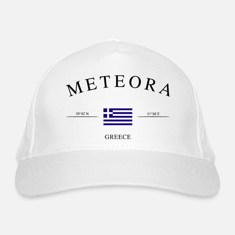 Météores Grèce – Souvenirs et cadeaux de vacances Casquette classique bio
