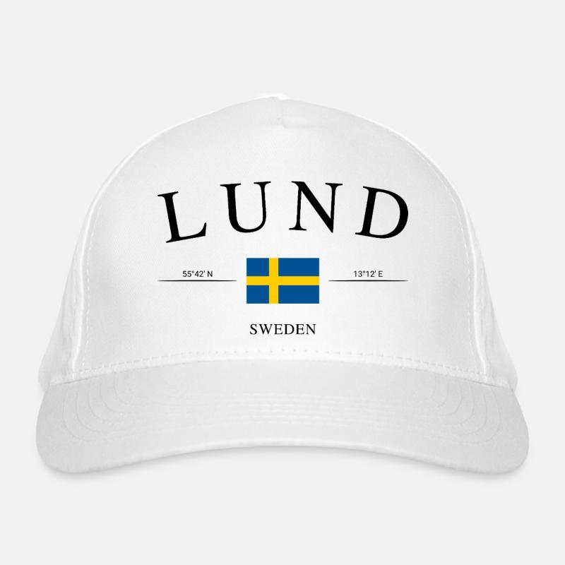 Lund Schweden – Urlaub Souvenir & Geschenk Bio-Baseballkappe