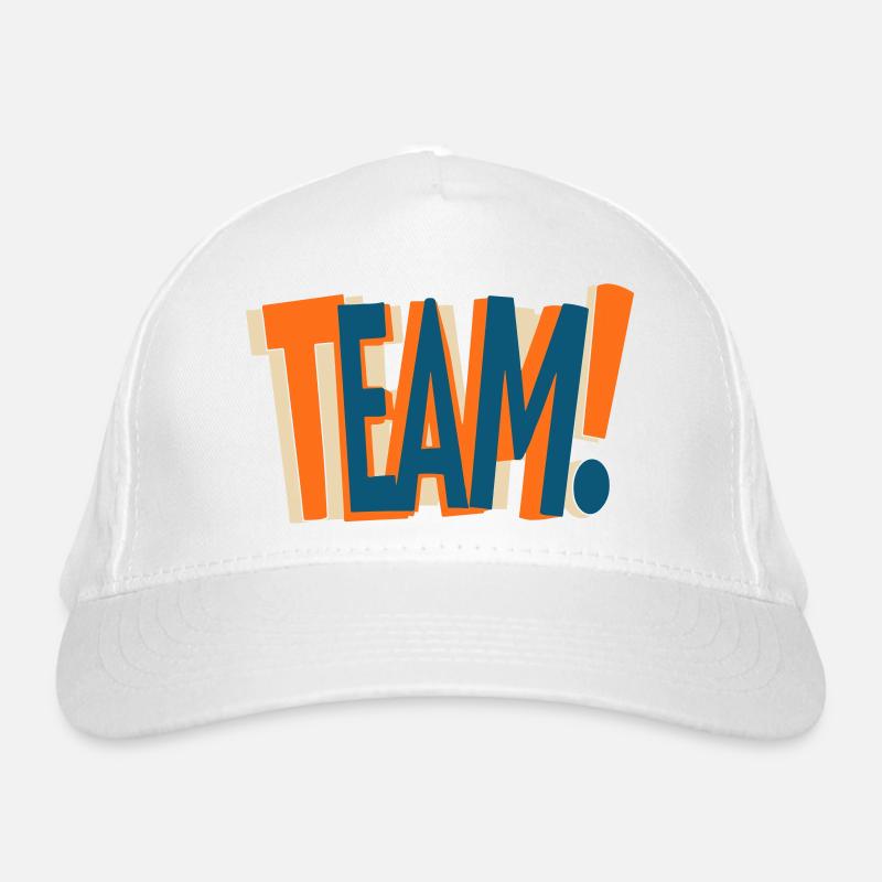 Conception de texte en équipe Casquette classique bio