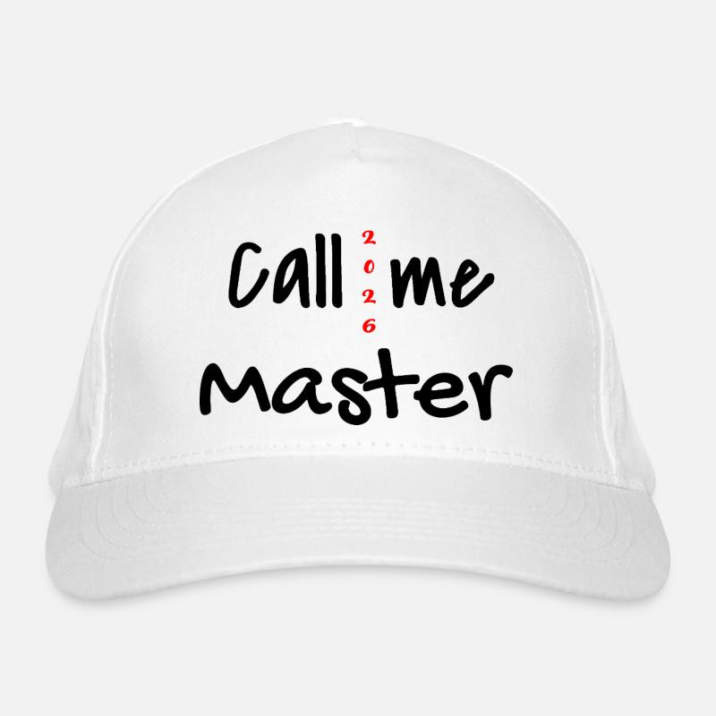 Master 2026 Diplôme Casquette classique bio