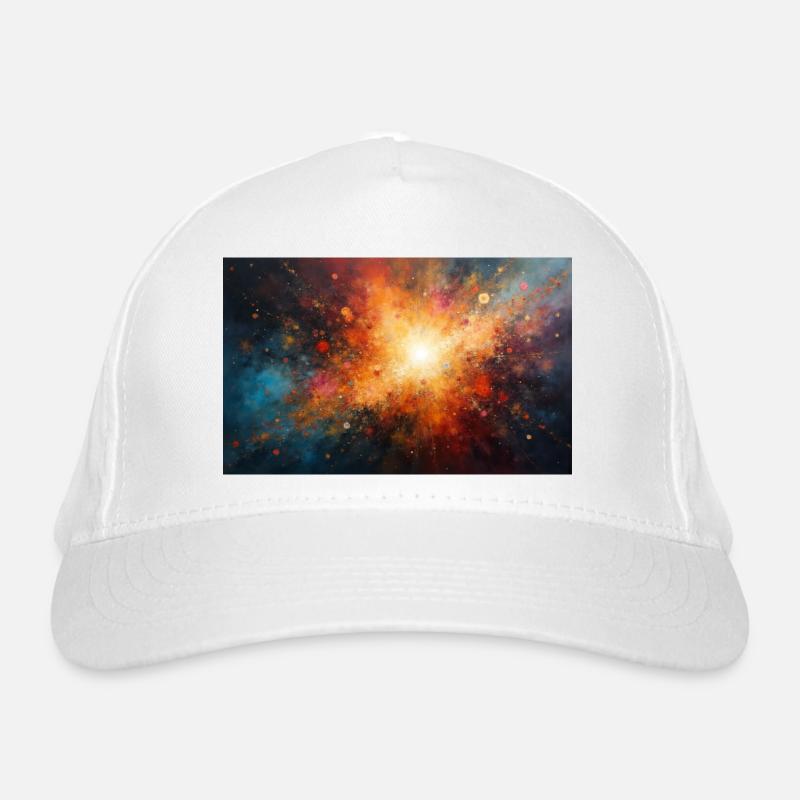 Kosmische Burst-Nebel-Explosion Bio-Baseballkappe