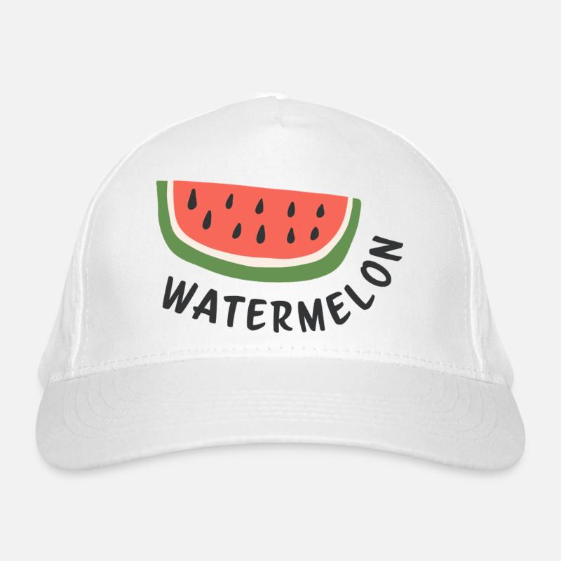 Cute Watermelon Shirt Summer Fruit Lover Gift Bio-Baseballkappe