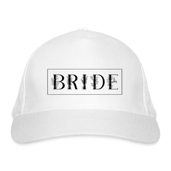 Bride to be - Bio-Baseballkappe - Weiß - Vorne