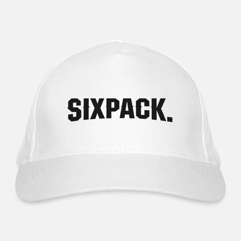 sixpack. Bio-Baseballkappe