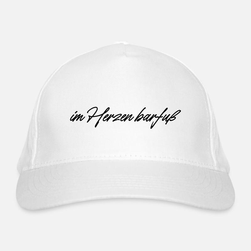 barefoot at heart Organic Baseball Cap