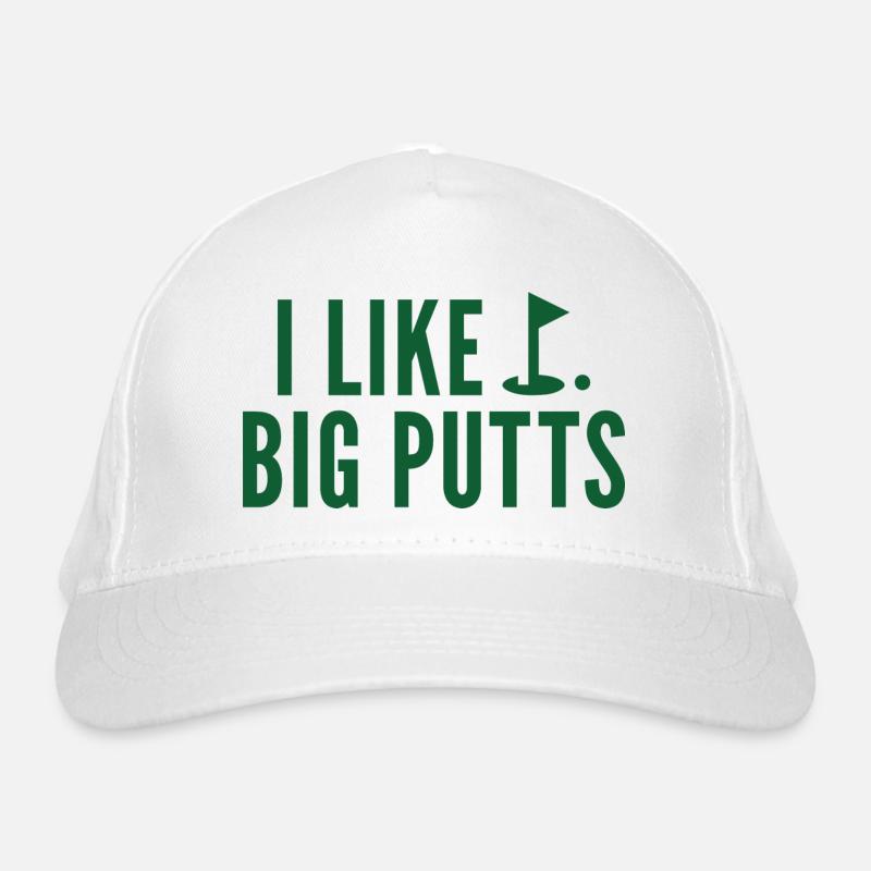 Ich mag große Putts Bio-Baseballkappe