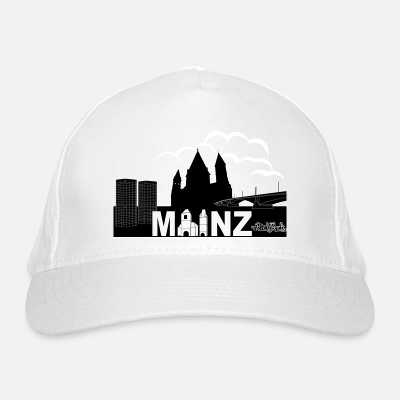 Mayence blanc Casquette classique bio