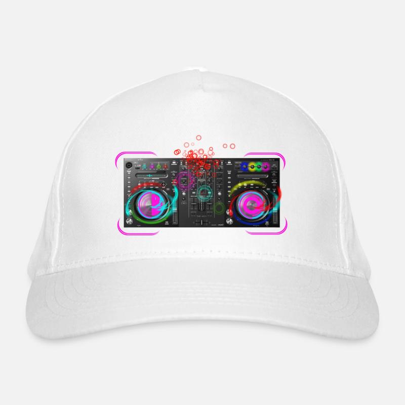 DJ Mischpult Bio-Baseballkappe