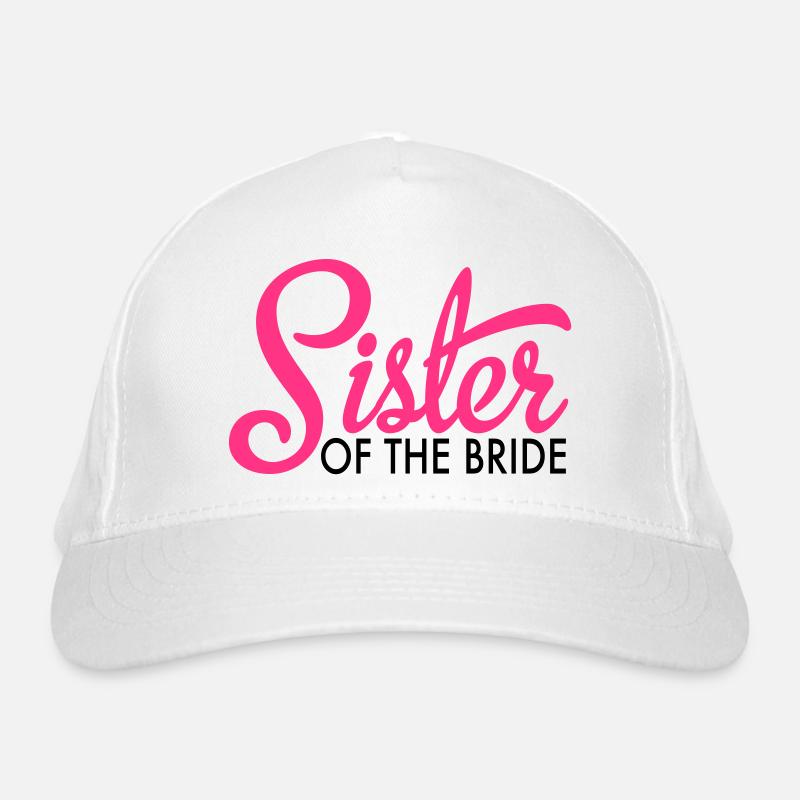 jeune mariée Casquette classique bio