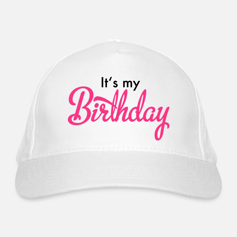 birthday Organic Baseball Cap