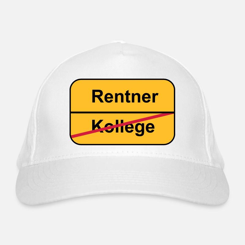 Pensionierung Bio-Baseballkappe