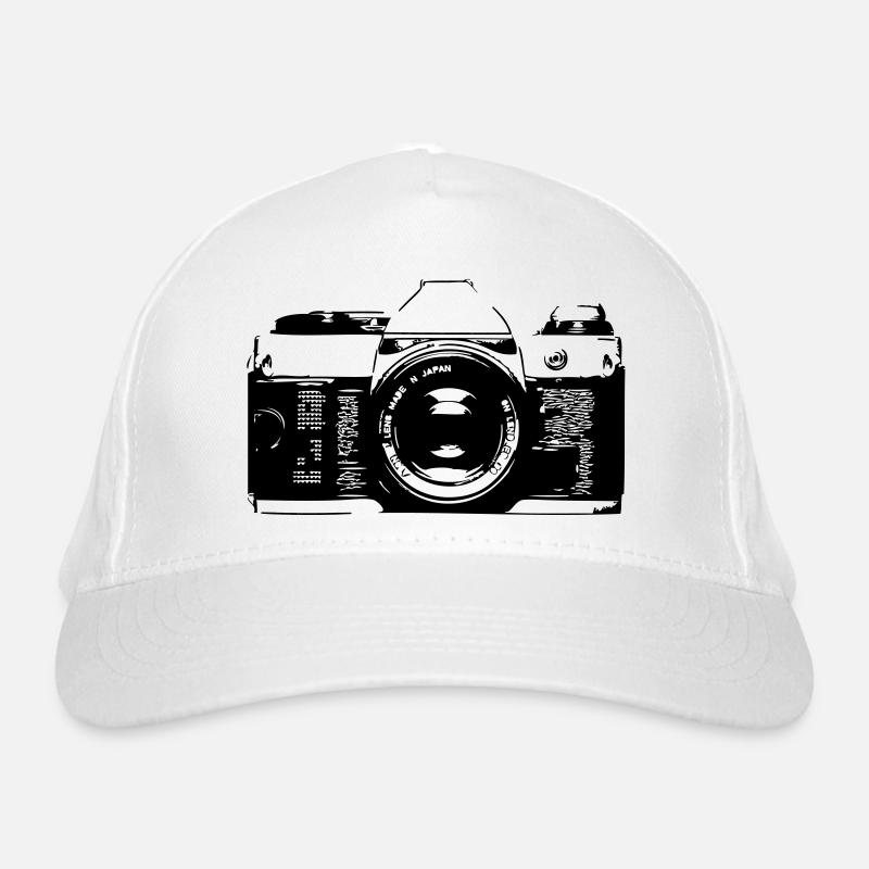 Retro Kamera Bio-Baseballkappe