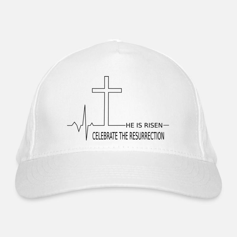Happy Easter Religious Organic Baseball Cap