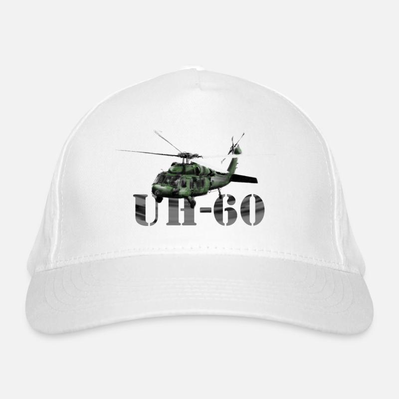 helicopter UH-60 Casquette classique bio