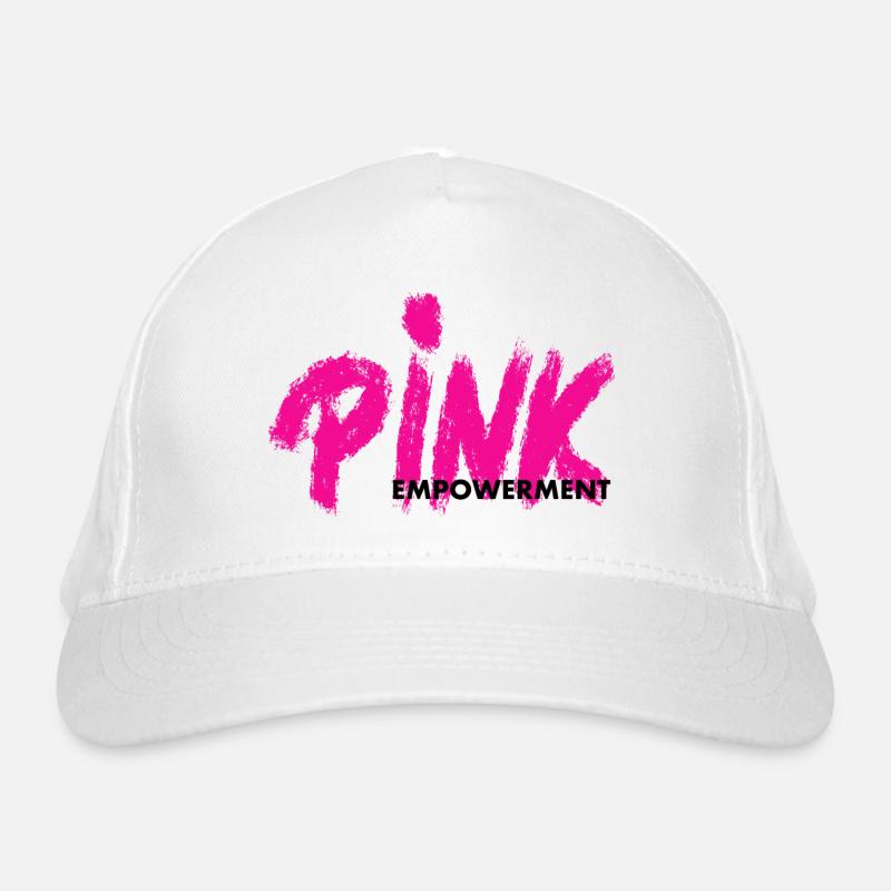 Pink Empowerment Bio-Baseballkappe