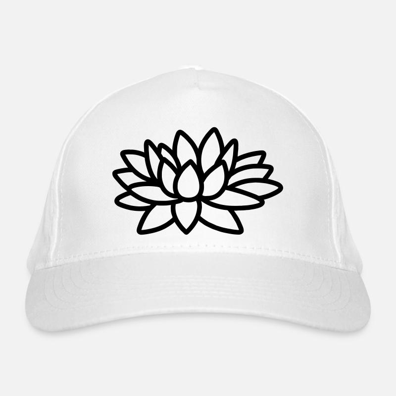 Fleur de lotus Casquette classique bio