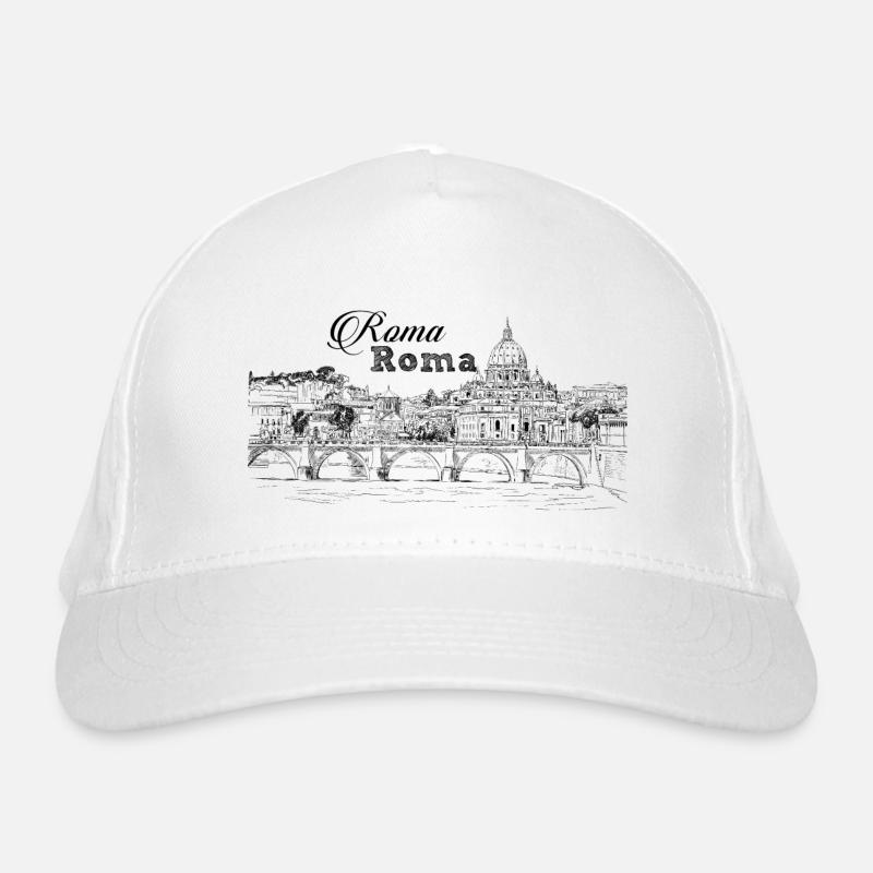 Rome Casquette classique bio