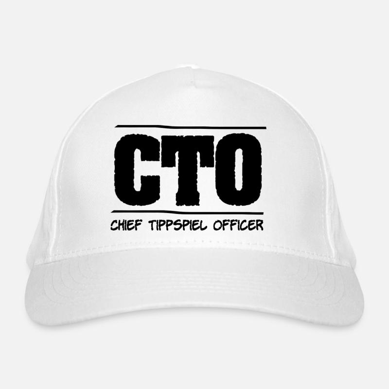CEO des Tippspiels - CTO - Chief Tippspiel Officer Bio-Baseballkappe