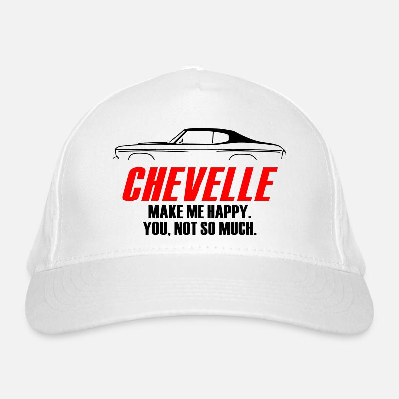 CHEVELLE MACHEN MICH GLÜCKLICH, DU NICHT SO SEHR Bio-Baseballkappe