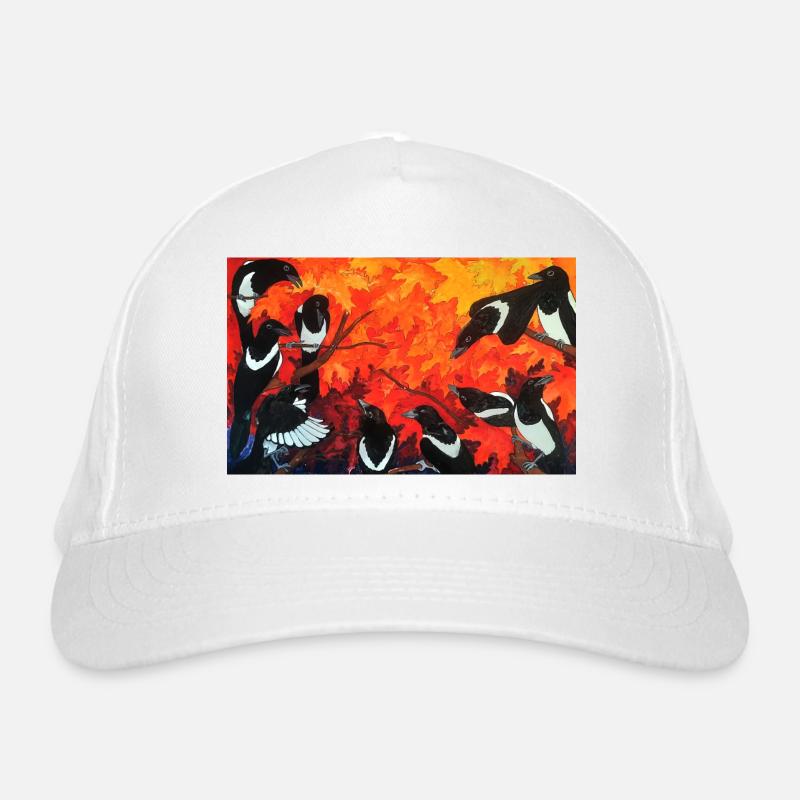 Sroki - Elstern Bio-Baseballkappe