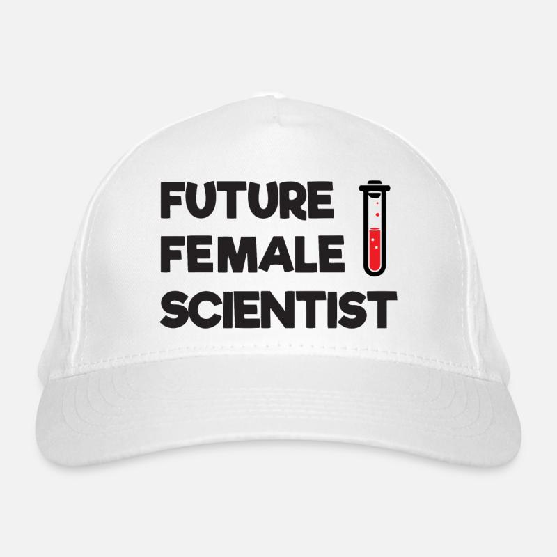 Future Female Scientist Organic Baseball Cap