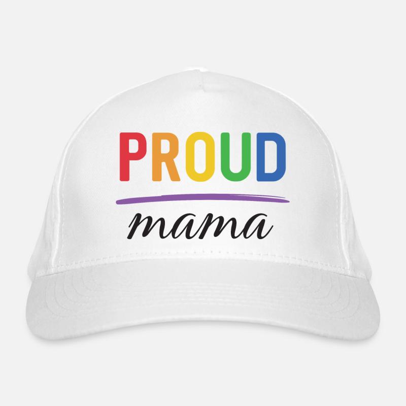 LGBT Proud Mama - Pride Month Organic Baseball Cap