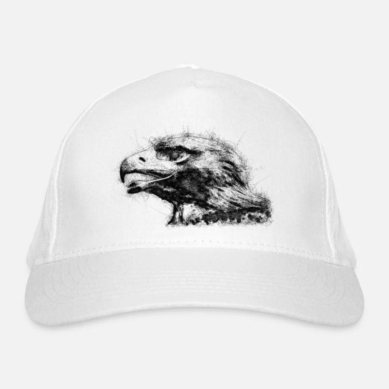 Adlerkopf Bio-Baseballkappe