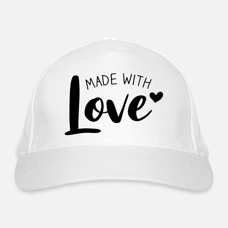 Fait avec amour Casquette classique bio