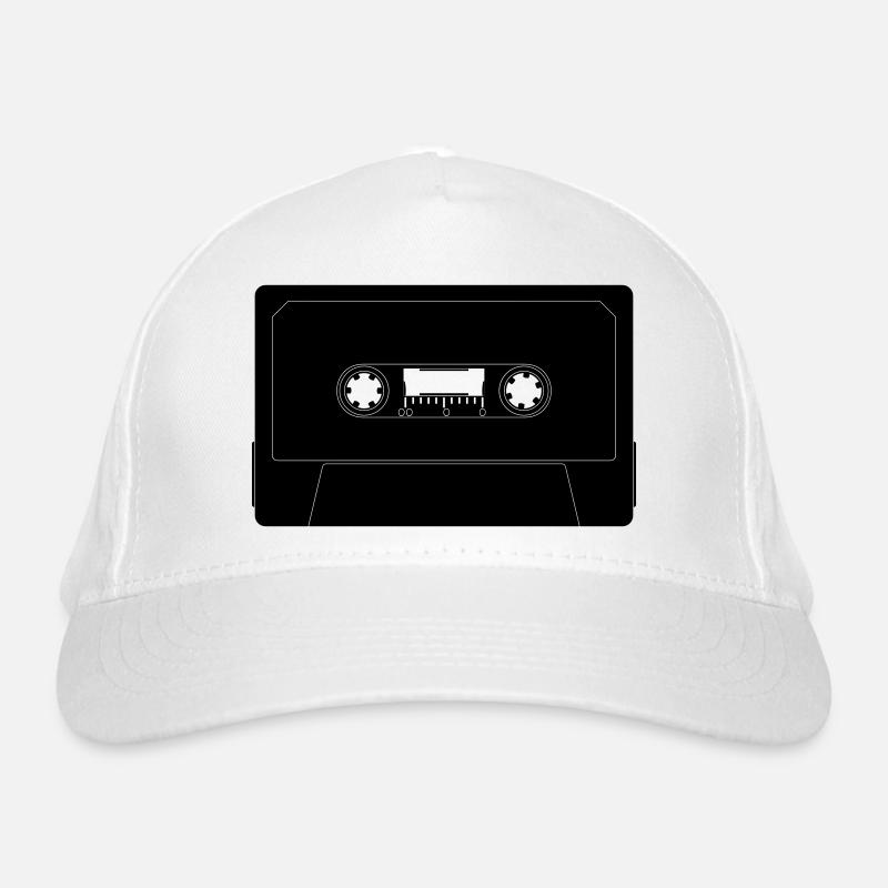 Cassette Organic Baseball Cap