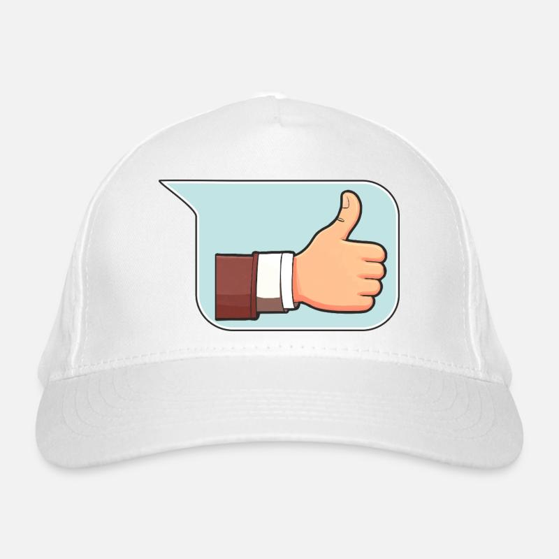Thumbs up Organic Baseball Cap