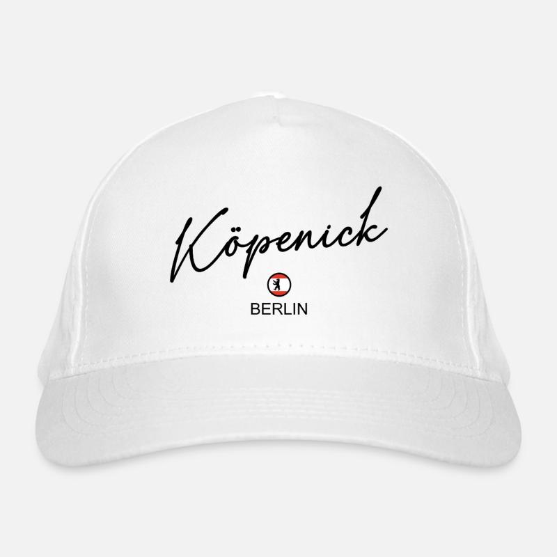 Köpenick - Berlin Flag - Berlin Bear Organic Baseball Cap