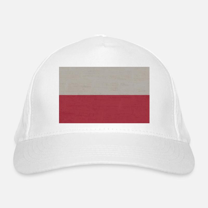 Polish flag Organic Baseball Cap