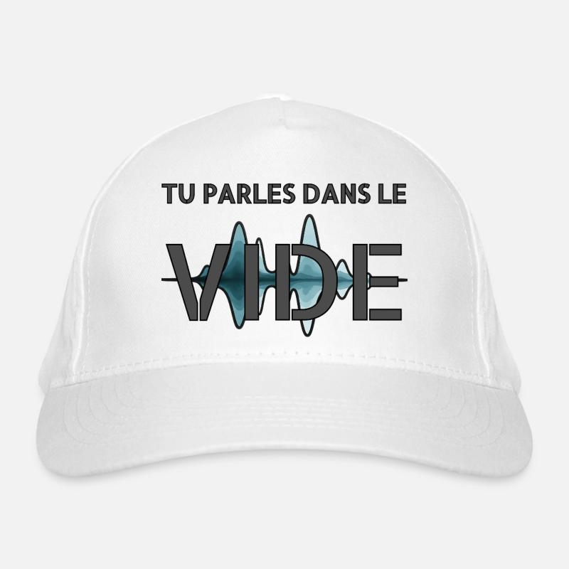L'invisible. Casquette classique bio