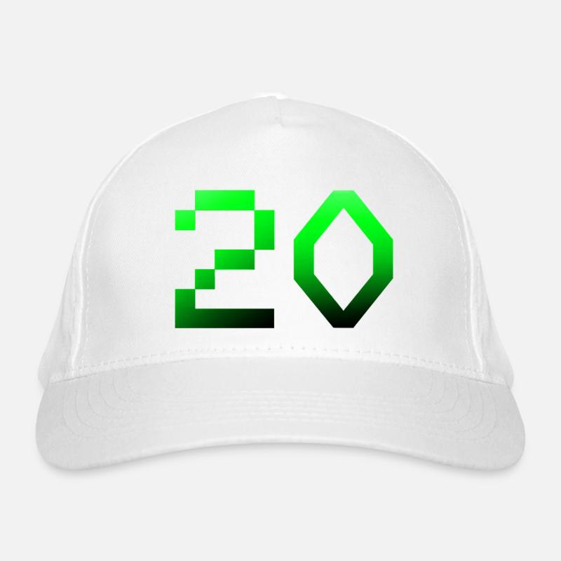 20 pixel Bio-Baseballkappe