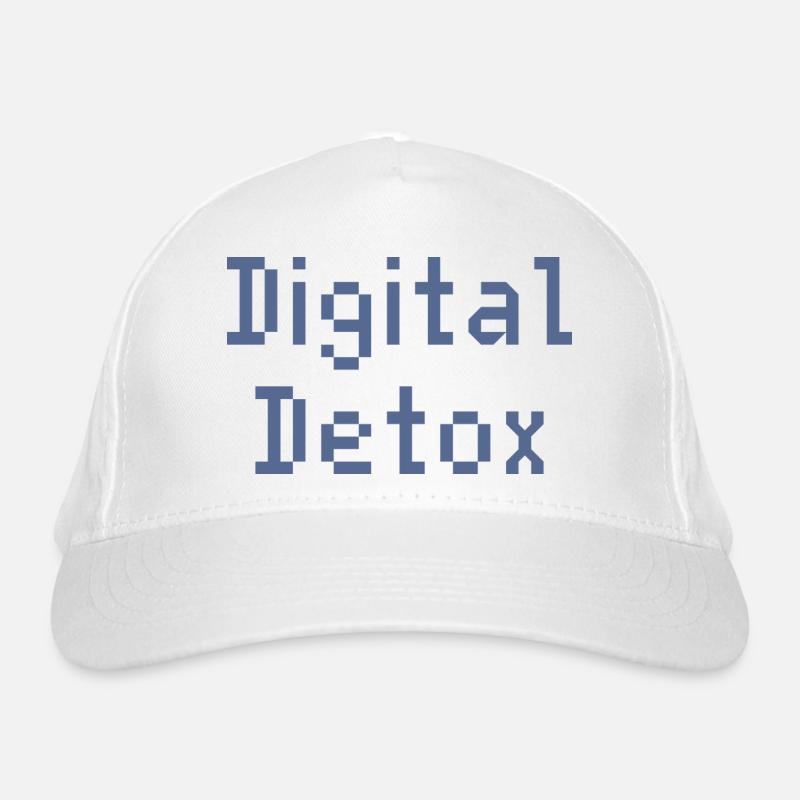 Boîte à outils numérique Pixel Grid - Casquette classique bio - blanc