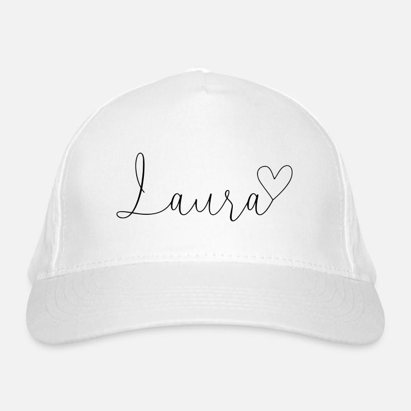 Laura Name Vorname Mädchen Bio-Baseballkappe