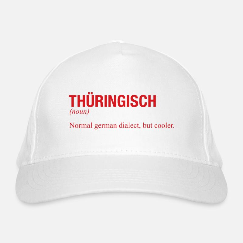 THÜRINGISCH Thüringen Bio-Baseballkappe