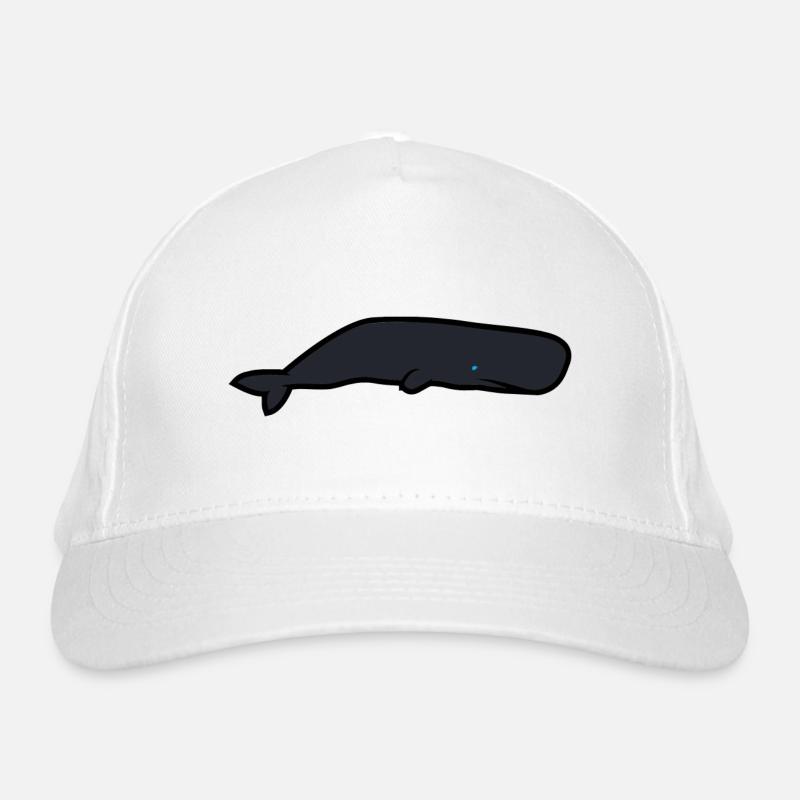 Pottwal Bio-Baseballkappe