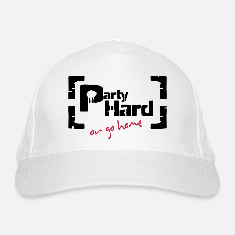 party hard Organic Baseball Cap