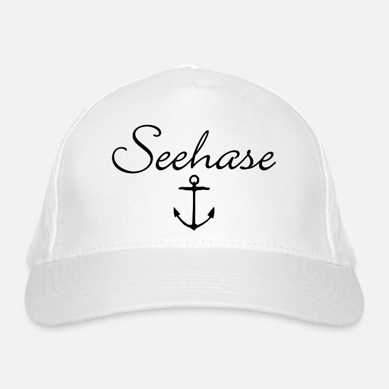 Seehase Anker Bodensee Design Bio-Baseballkappe