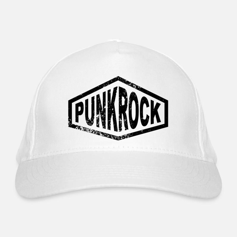 punk rock Organic Baseball Cap