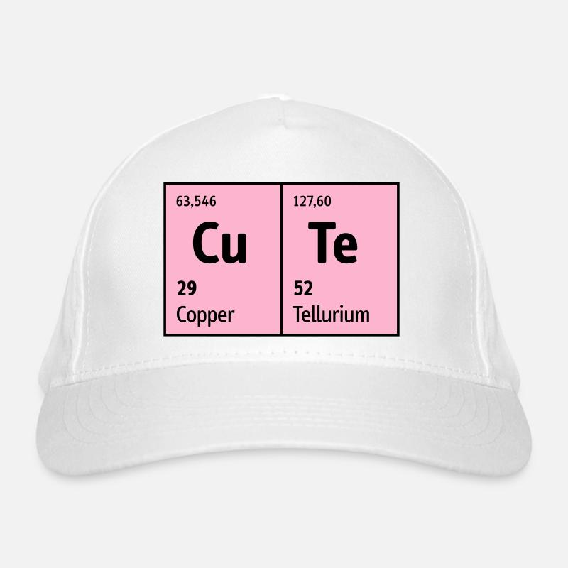 Periodic Table of the Elements CuTe cute cute nice Organic Baseball Cap