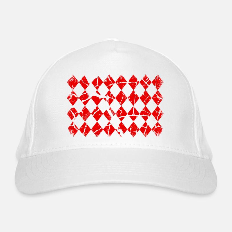 Check Pattern - Angoumois Organic Baseball Cap