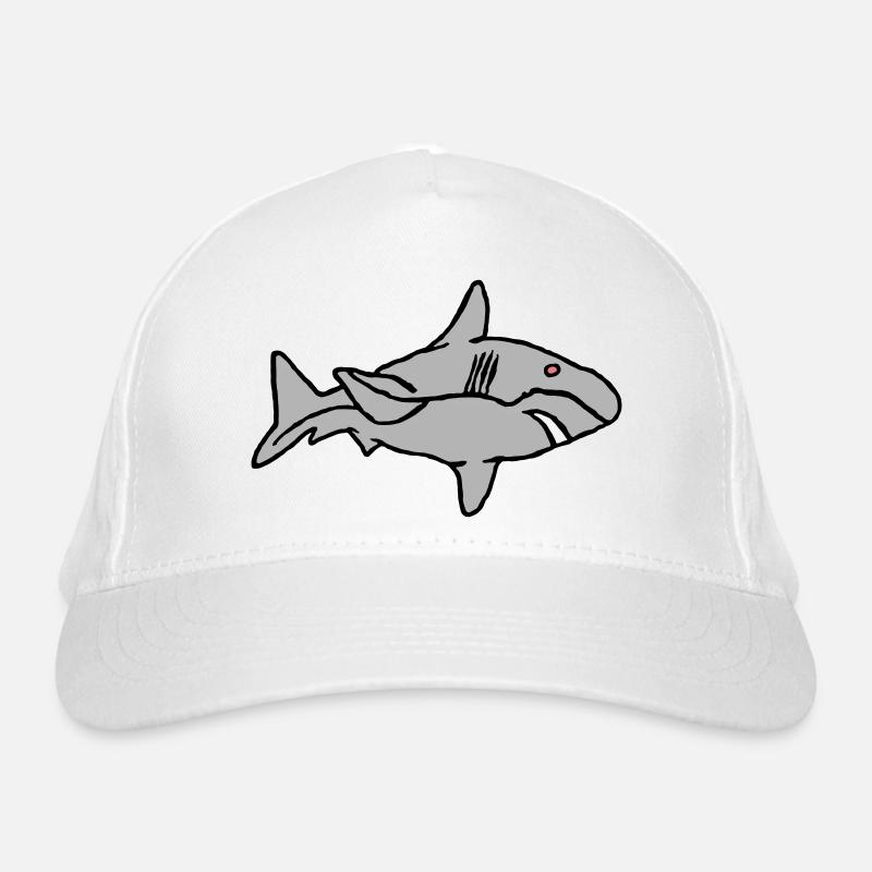 Fish Shark Predator Predator Water Graffiti Ocean Organic Baseball Cap