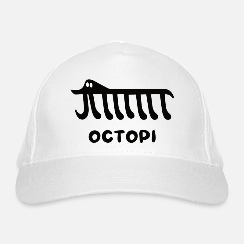 Mathematics Pi - Octopi Organic Baseball Cap