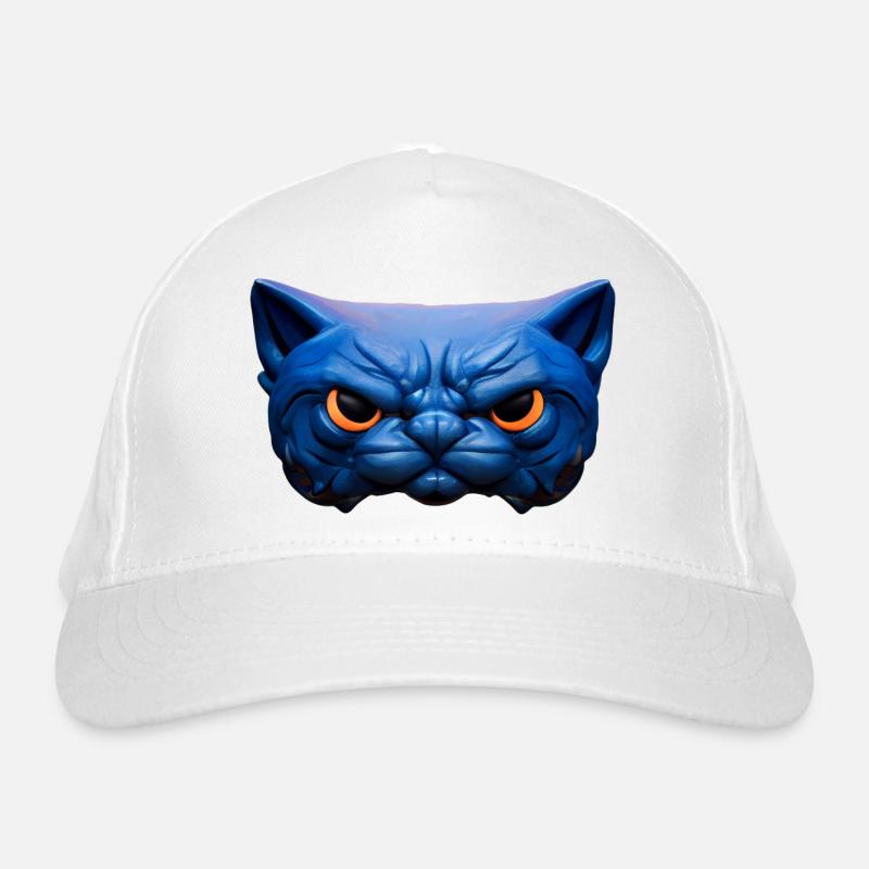 Chat en colère Casquette classique bio