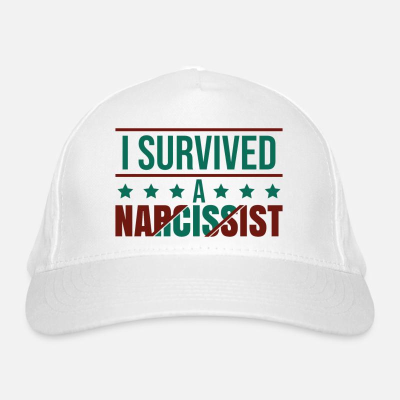 I Survived A Narcissist Organic Baseball Cap