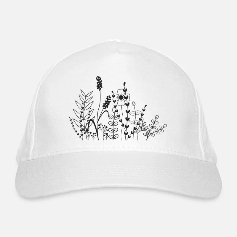 Pré fleuri Casquette classique bio