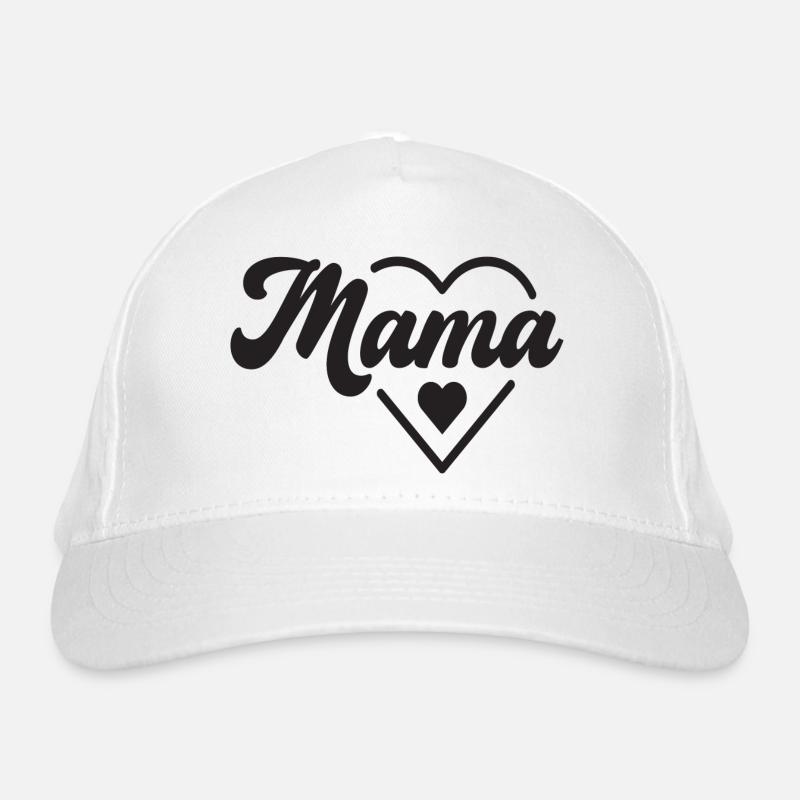 Mama Motiv | Muttertags- oder Geburtstagsgeschenk Bio-Baseballkappe