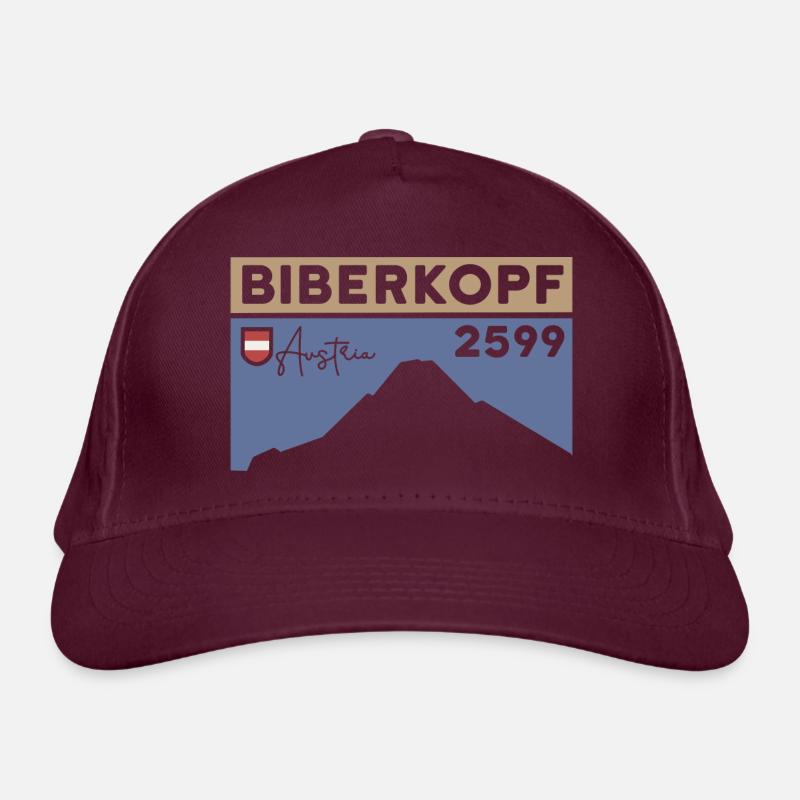Biberkopf Höhe Warth Schröcken Randonnée à ski Casquette classique bio